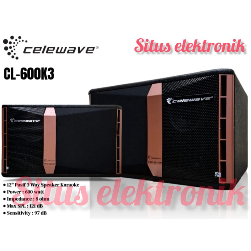 speaker pasif 12 inch CELEWAVE CL 600 k3 original pasiv 12 inch speaker karoake 12 inch celewave cl6
