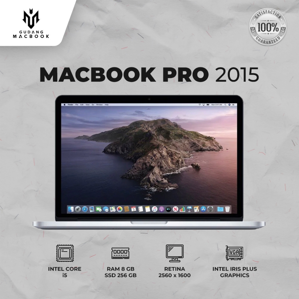 Macbook Pro 2015 13 inch Core i5 i7 Ram 8/256GB Termurah Original