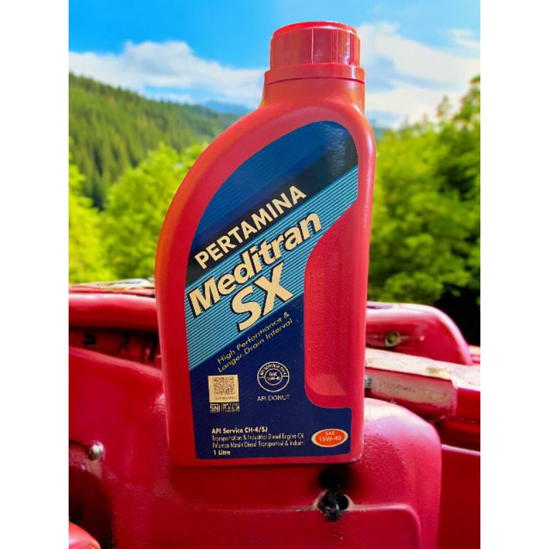 Oli mesin mobil Diesel Meditran SX-40 1 ltr