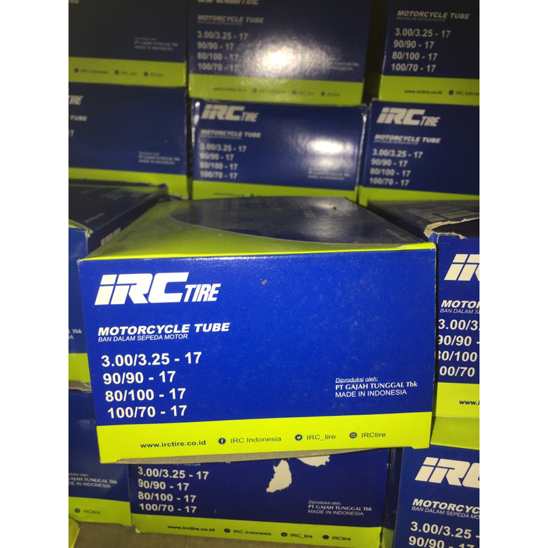 [1 PCS] BAN DALAM IRC 300/325-17 (100% ORI) BD MOTOR 300-17 325-17 BAN DALAM 325-17 IRC BAN DALAM MO