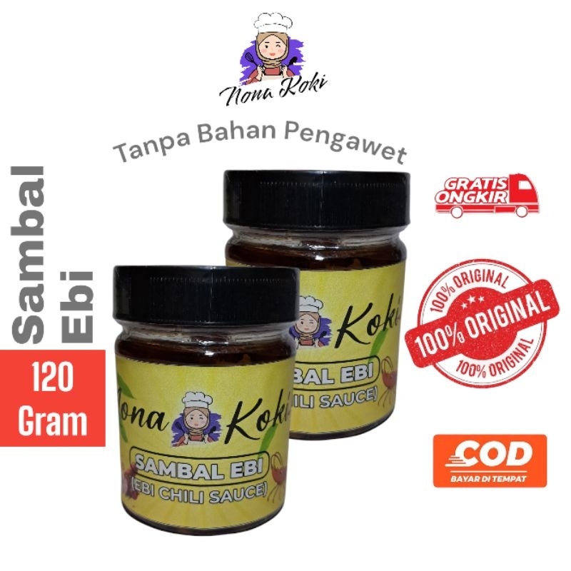 

SAMBAL EBI/UDANG || 120 GRAM || MAKANAN , FOOD