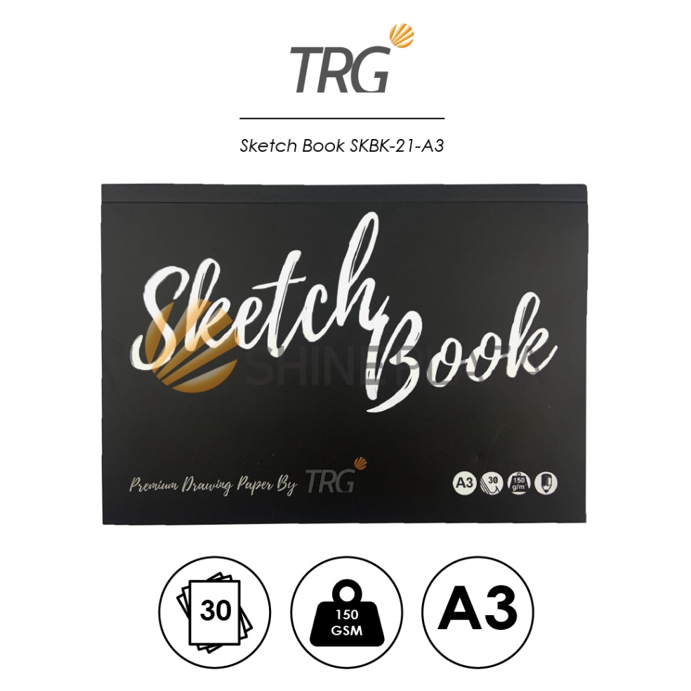 

KODE W35Y TRG Sketchbook Sketch Drawing Book A3 15gsm SKBK21A3 Kertas Buku Gambar Sketsa 15 gsm TRG
