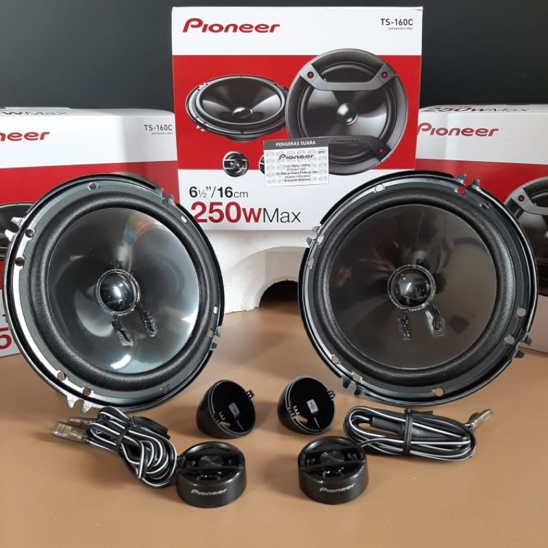 SPEAKER PIONEER SPLIT PIONEER TS-160C SPEKER PIONEER TS 160C SPEAKER COMPONENT SPLIT PIONEER 6 INCH