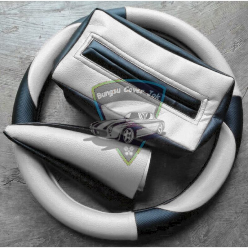 sarung stir+bungkus tisu+sarung perseneling,Avanza,Brio,Agya,Xenia,Sigra,dll,sarung stir mobil Avanz