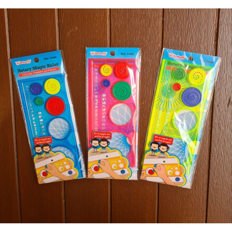 

PENGGARIS BUTTERFLY ROTARY MAGIC RULER LARGE | M21 STATIONERY