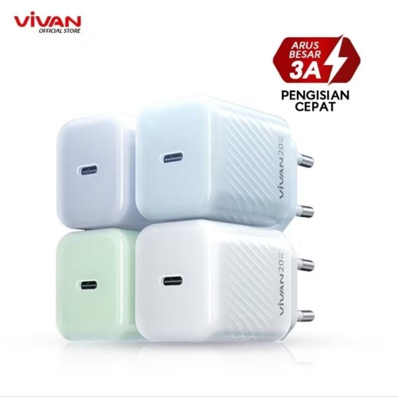 Vivan Super Charger Power 20T USB-C PD Charger