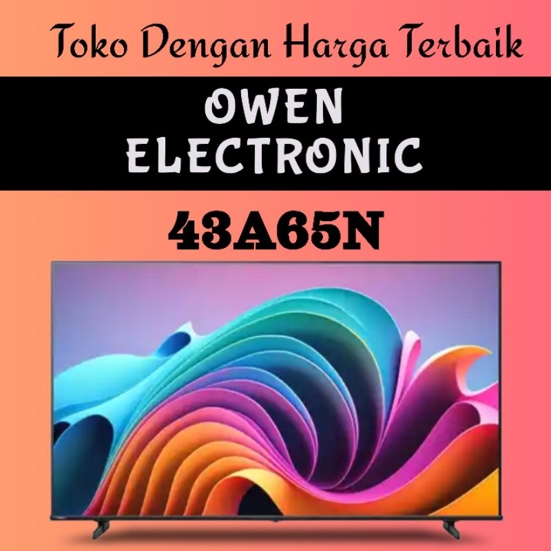 HISENSE 43 inch 4K UHD GOOGLE TV 43A65N