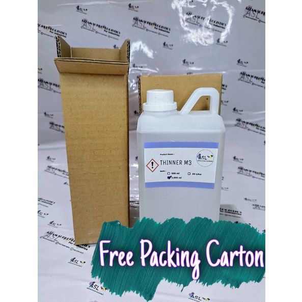 

KODE U93Z Thinner M3 Solvent M3 Pengencer Cat Sablon 1 Liter