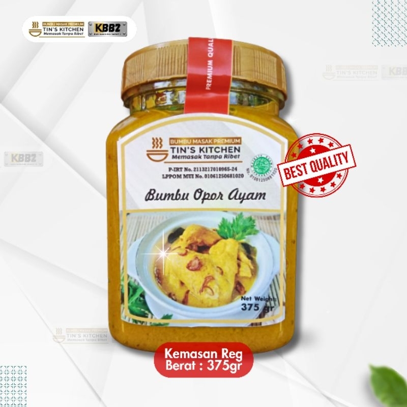 

Bumbu Opor Ayam soto nasi kuning Tins Kitchen 375 gram tongseng gulai gule ayam goreng pepes kremes krengsengan