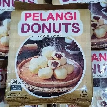 

Pelangi Donut Kentang Coklat isi 24pcs