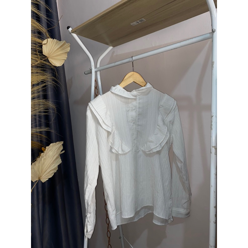 Blouse Ruffle (preloved)