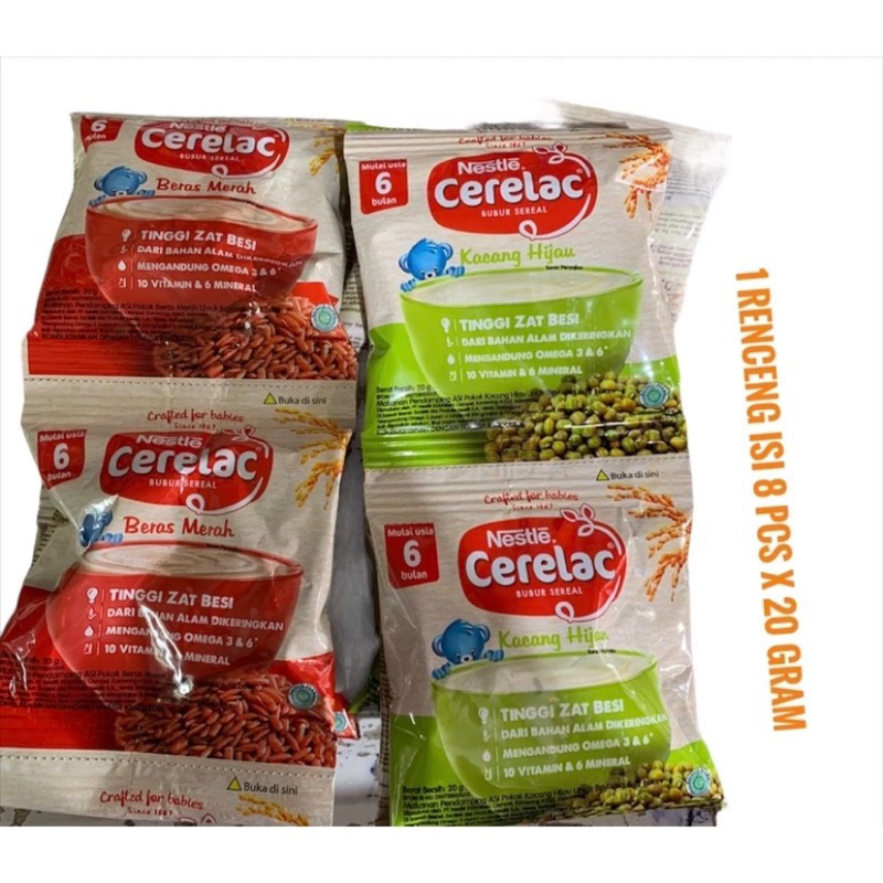Bubur Bayi Sachet Cerelac [1 Renceng]
