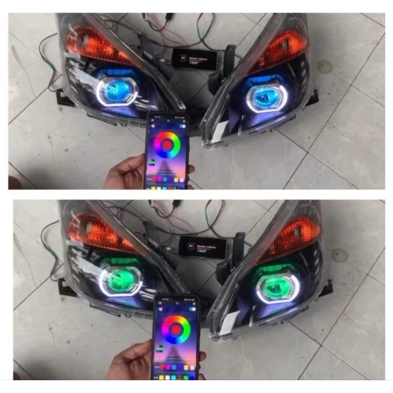 Headlamp Xenia Avanza 2012 - 2015 Custom Biled