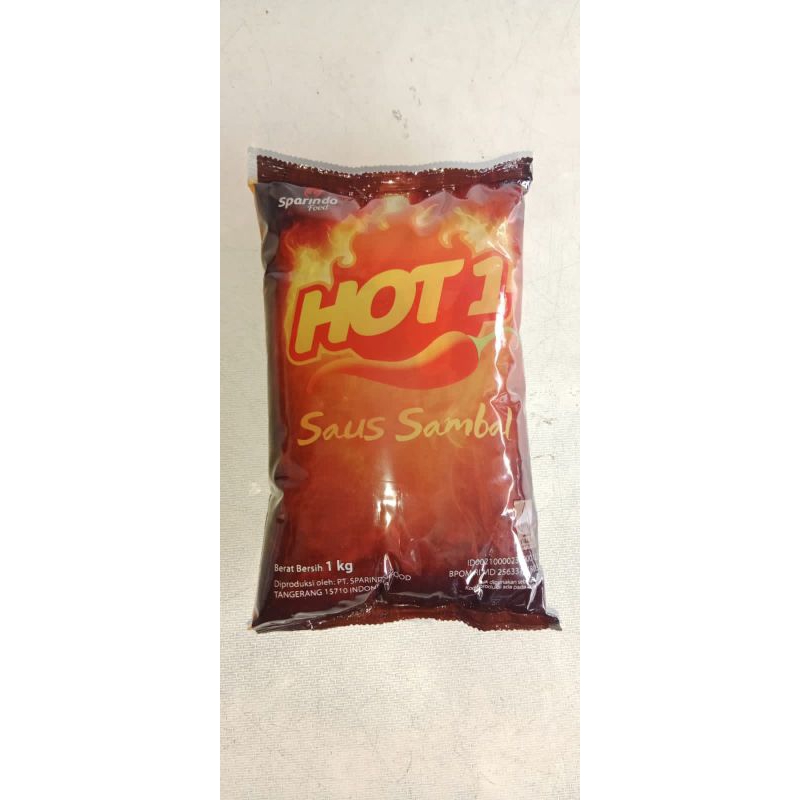 

Hot 1 Saus Sambal 1 kg