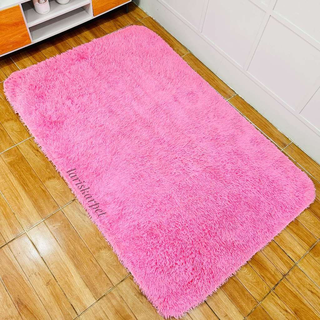 Karpet Ambal Bulu Lantai Tebal Empuk Premium 1.2 x 1.8 M Bahan Busa Lembut Anti Slip Hight Quality