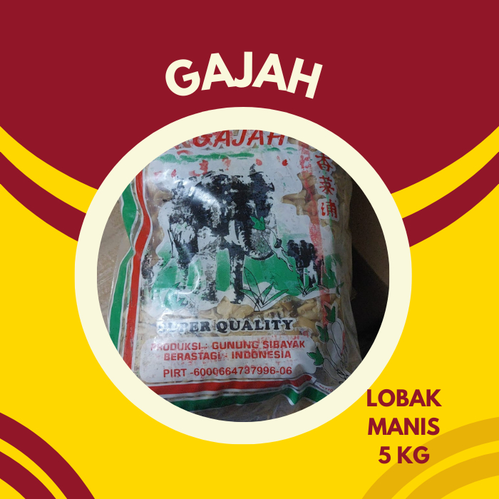 

gajah lobak asin 5 kg