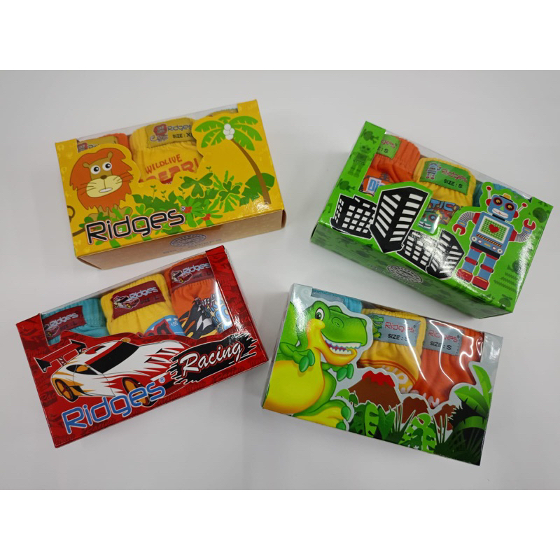 RIDGES CELANA DALAM 1pack (isi 3) / CELANA DALAM ANAK LAKI-LAKI / RIDGES UNDERWEAR BABYWEAR
