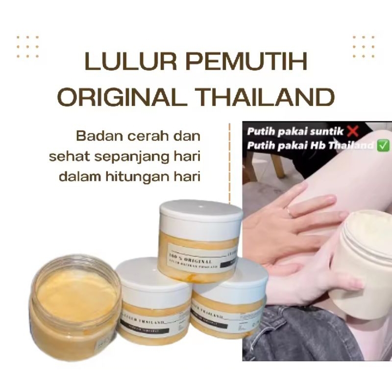 Lulur Pemutih Badan Thailand/Handbody Lotion Pemutih Badan Lulur Thailand