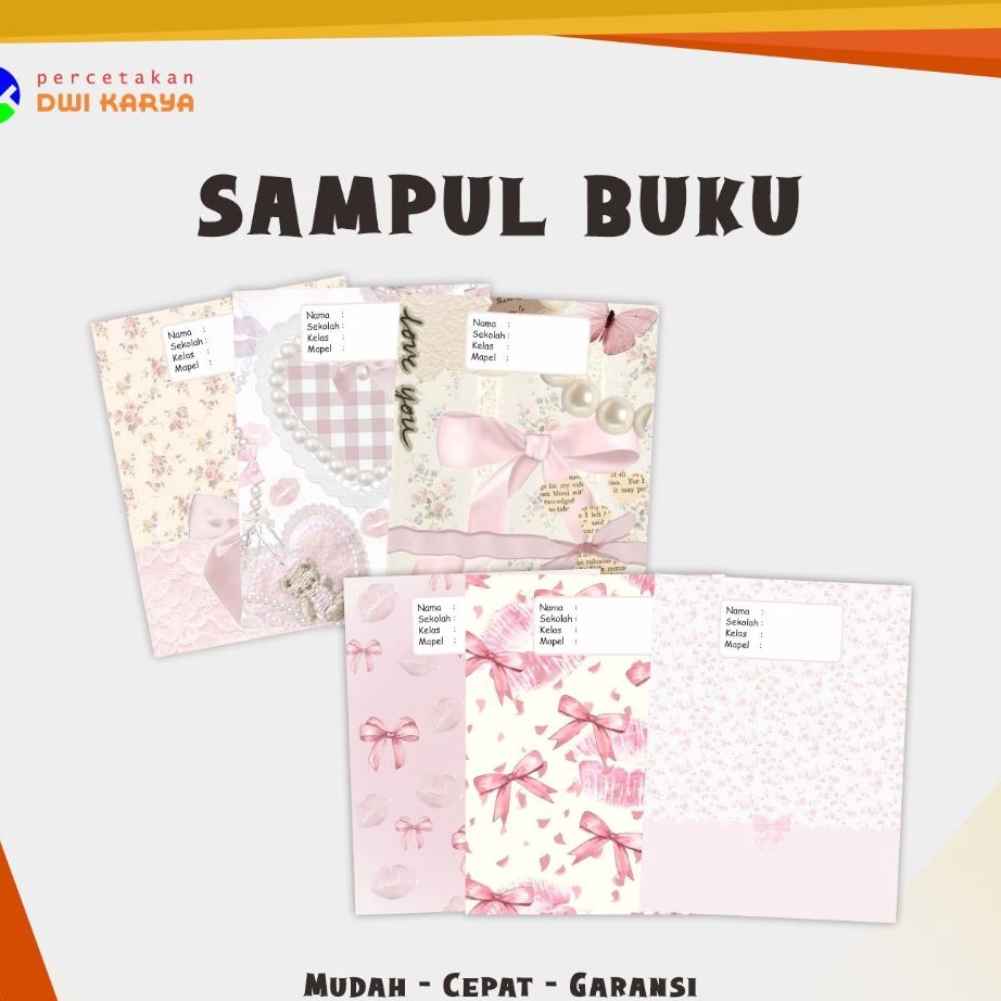 

Diskon SAMPUL BUKU TEMA COQUETTE 6 LEMBAR SAMPUL BUKU AESTHETIC