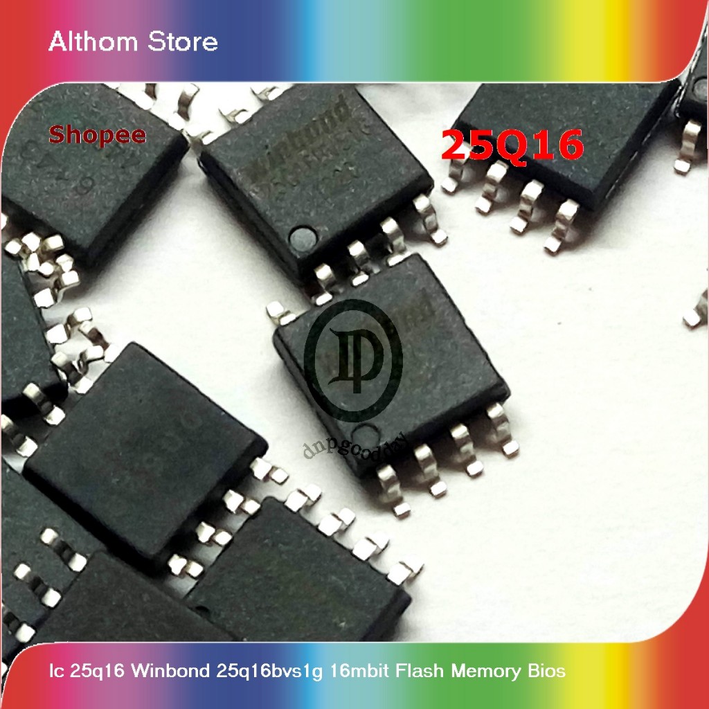ic 25q16 winbond 25q16bvs1g 16mbit flash memory bios