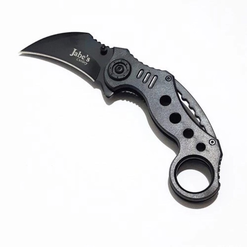 Mancis korek PISAU LIPAT KERAMBIT SOG OUTDOOR P655 - HITAM