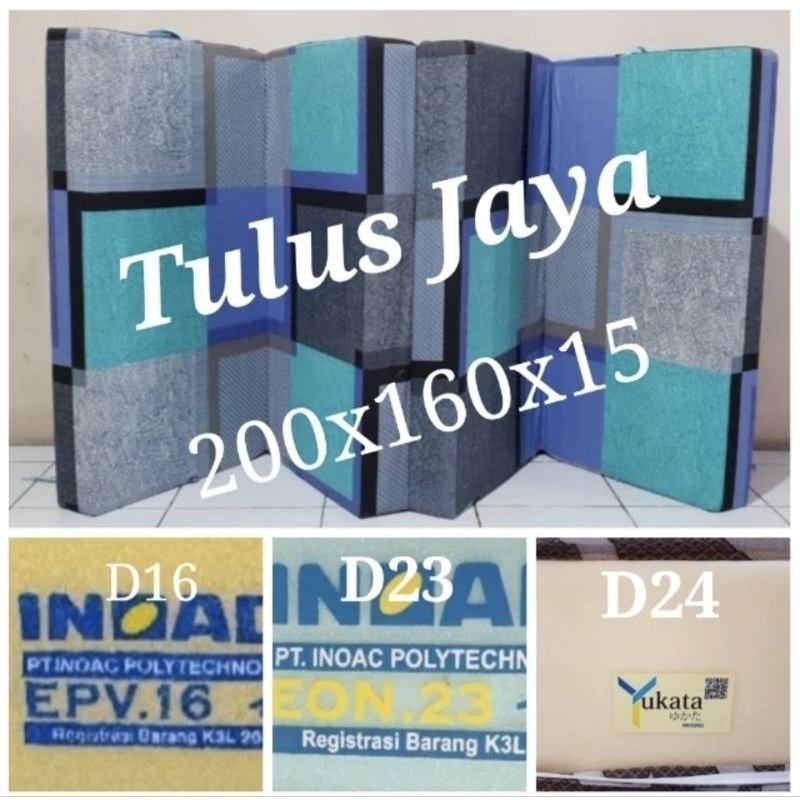 Kasur Lipat INOAC YUKATA 200x160x15