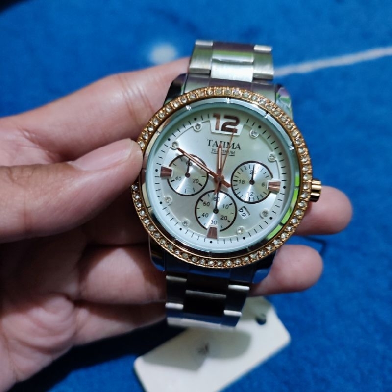 Jam Tangan Analog Wanita Tajima Platinum