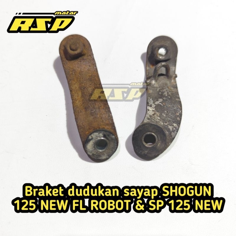 braket breket dudukan sayap shogun 125 fl robot dan sp 125 new