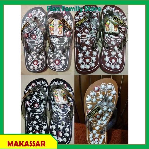 KODE B46S Sandal Terapi Kesehatan Glisten