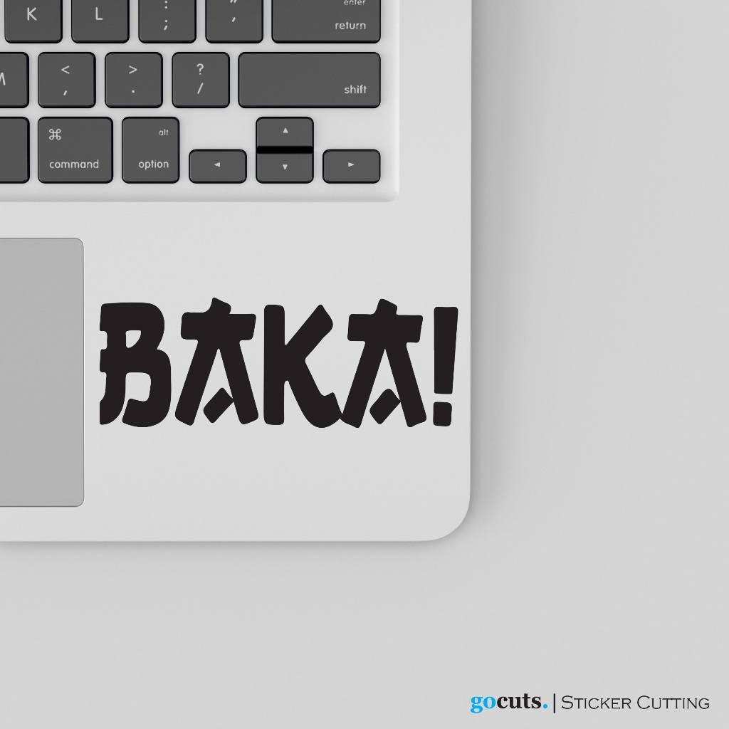

Stiker Laptop BAKA Cutting Sticker Custom