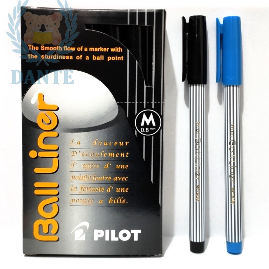 

SPESIAL AWAL TAHUN Pulpen Pilot Balliner Ball Liner Medium 8mm Satuan