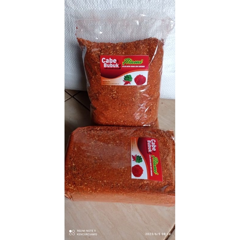 

1Kg & 500gr Cabe Bubuk Kasar AROMA DAUN JERUK