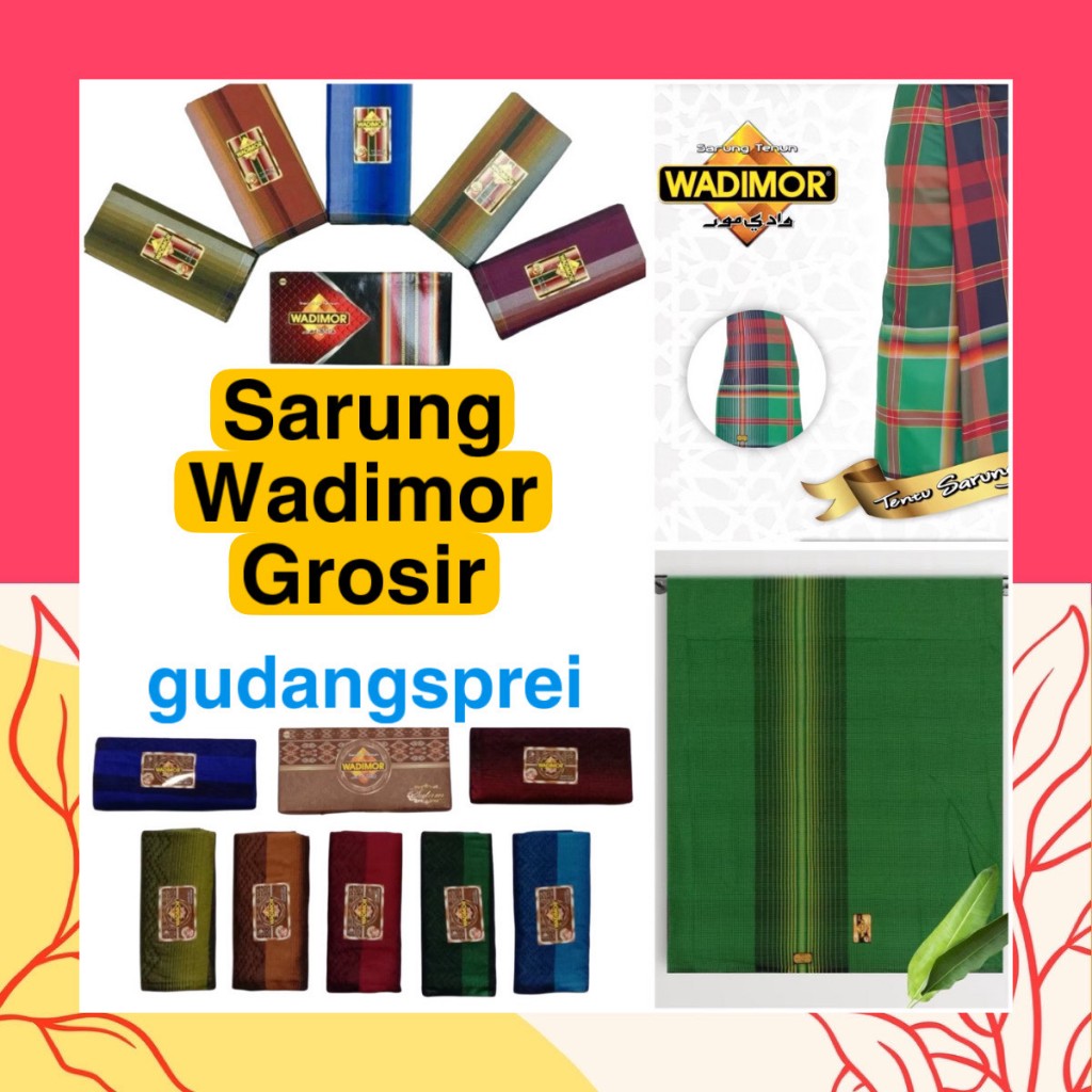 Sarung Wadimor Grosir 10 Pcs