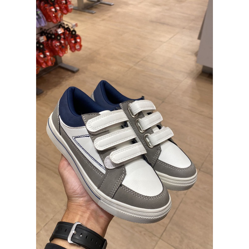 SALE❗️ Payless American Eagle Mens Childrens Nolan Strap Sneakers - White