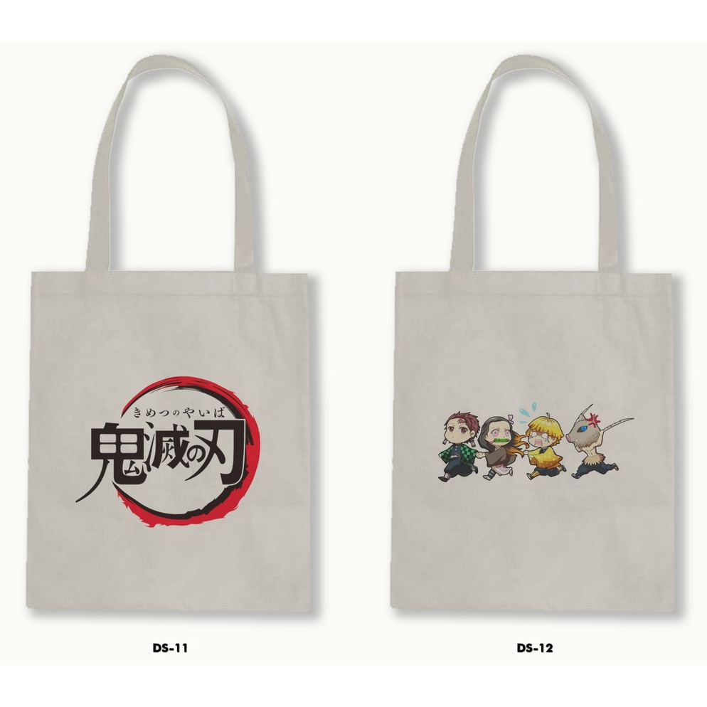 Terbagus TOTE BAG RESLETING  ANIME DEMON SLAYER 1