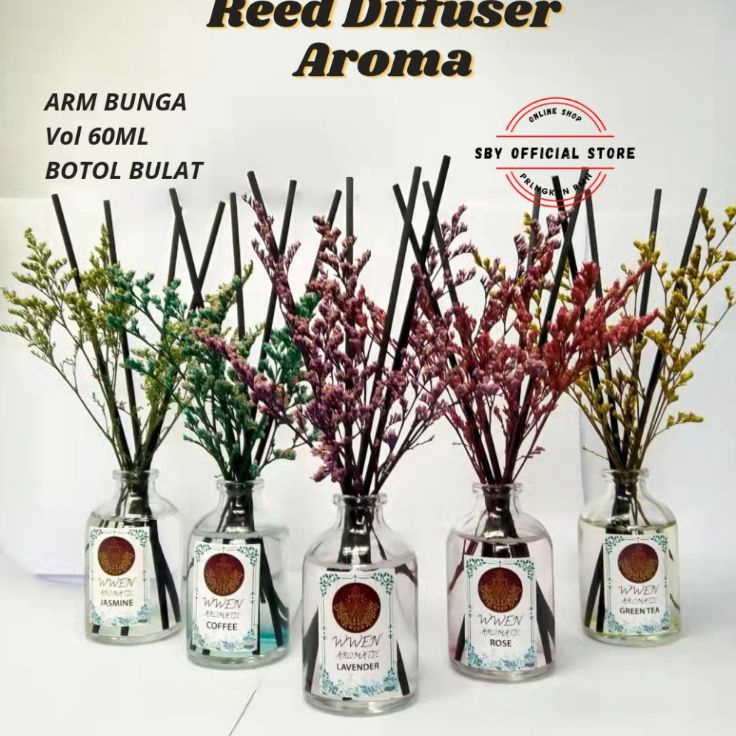Deal Now Reed Diffuser 6 Ml Aromatherapy Pewangi Ruangan Aroma Terapi Ruangan Cair Harga Termurah Pu