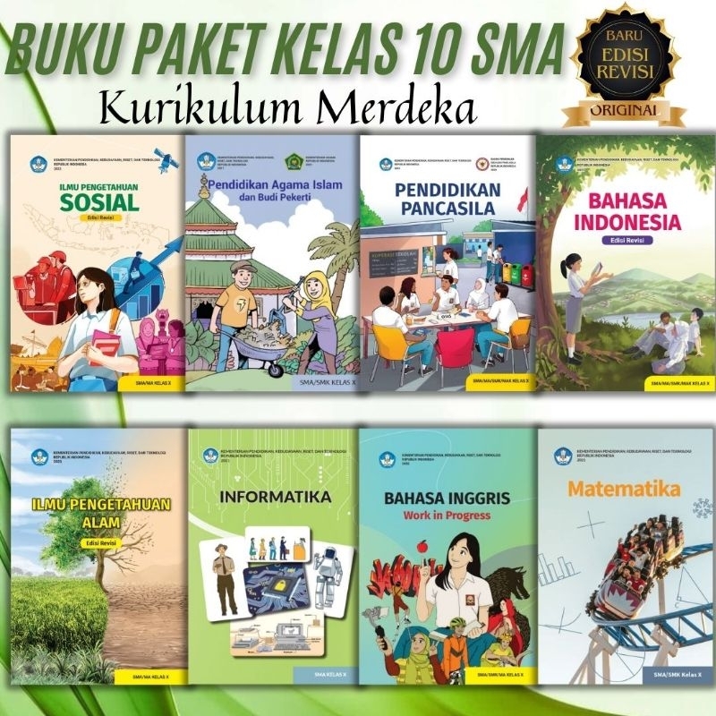 Buku Paket Mapel PKN Siswa Kelas 10 SMA/SMK Kurikulum Merdeka