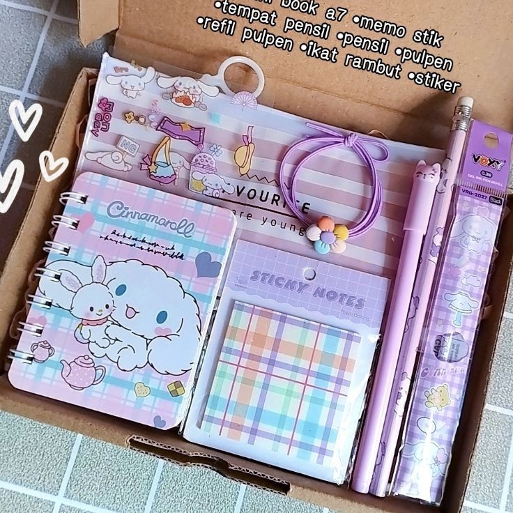 

Dapatkan Koin Hampers stationery Gift Box brithday kado unik kado wisuda