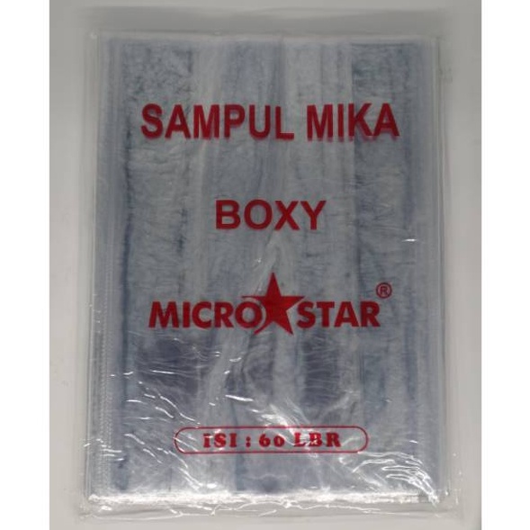 

Terlaris 6 lembar Sampul Mika Boxy Merk Microstar