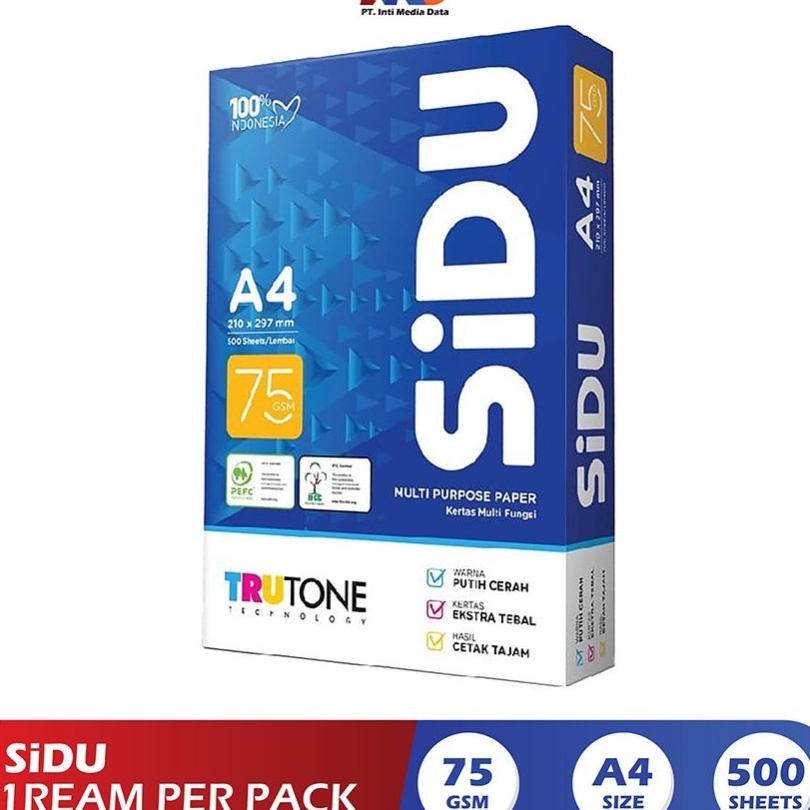 

FG2 SiDU Kes Fotocopy 75 GSM A4 1 Rim