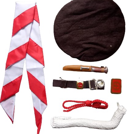 

PROMO BESAR Alat Atribut Perlengkapan Pramuka Cowok Cewek Laki Perempuan Lengkap Sekolah SD