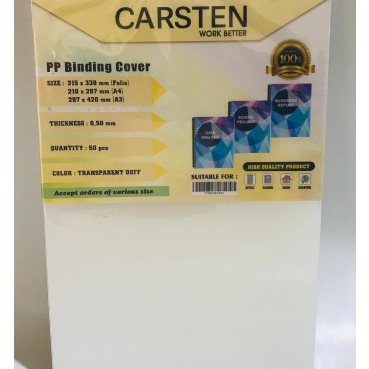 

KF7 Cover mika Jilid Doff 5mm A4 isi 5 lembar