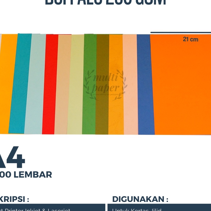 

Khusus Buffalo A4 isi 1 lembar Kes Jilid A4 Buffalo Kes Cover A4