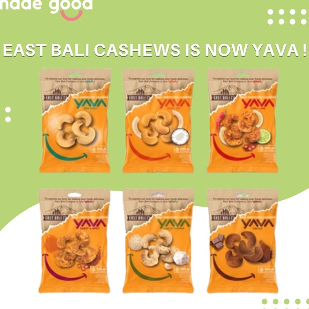 

HARGA SPESIAL YAVA East Bali Cashews Cashews Nuts Snack Kacang 35gr Gluten Free Roasted