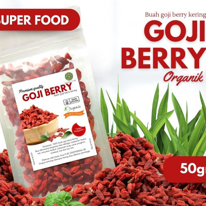 

PRODUK TREND Goji Berry Organik Gojiberry Premium 5gr Kiche Kie Che Kici