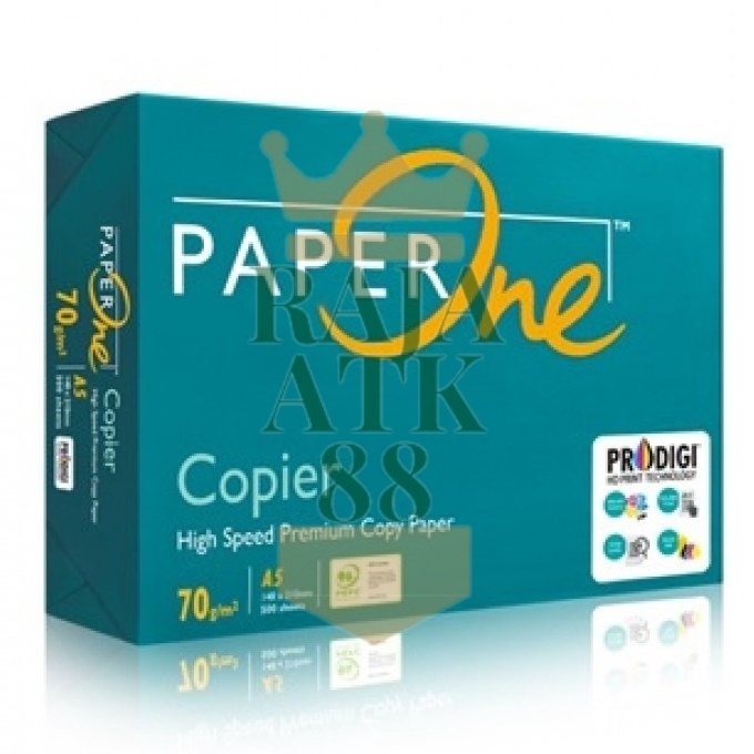 

KP8 Kes HVS A5 75 Grm Paperone Paper One Copy Paper
