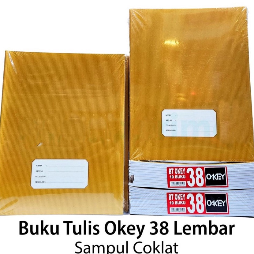 

Wow buku tulis KIKY OKEY isi 38 lembar 1 pack