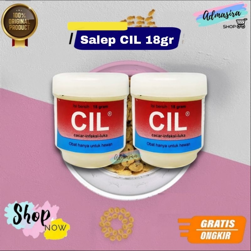 CIL SALEP 18gram Obat Oles Cacar Luka Infesi Ayam Kurap Jamur Hewan Sorehock Kelinci Kucing Ayam 18 