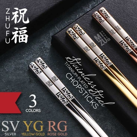 SPESIAL Stainless Steel Chopsticks  Sumpit Stainless Korea Asli  Sumpit Stainless