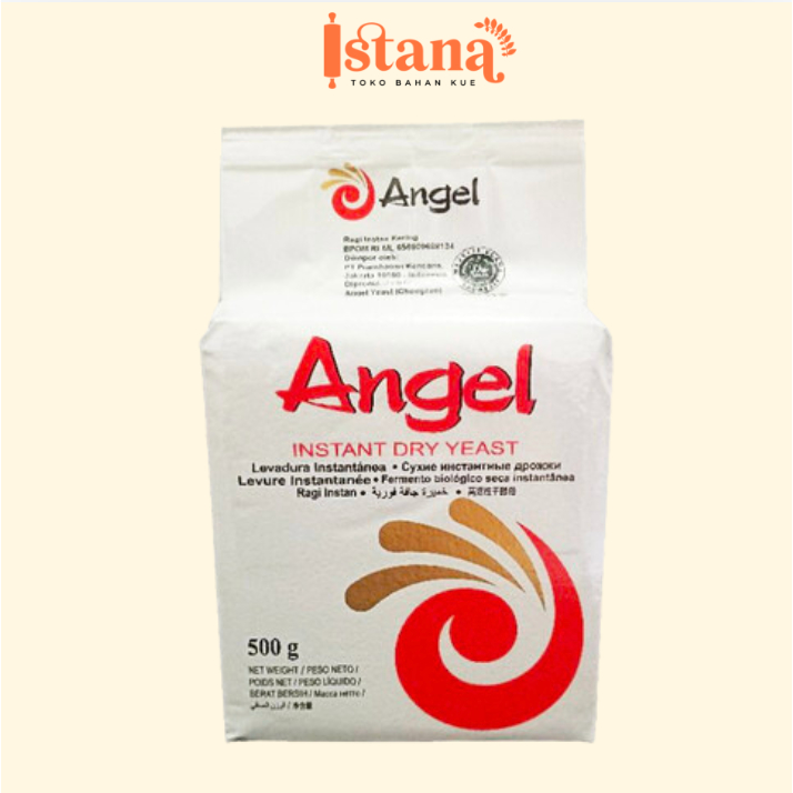 

ANGEL INSTAN DRY YEAST (RAGI INSTAN) 500 GR